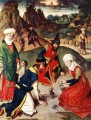 The Gathering Of The Manna Netherlandish Dirk Bouts
